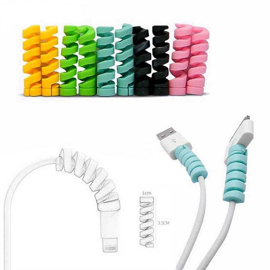 Spiral Cable Protector Data Line